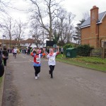 Rachel on the Hampton Court Half-Marathon