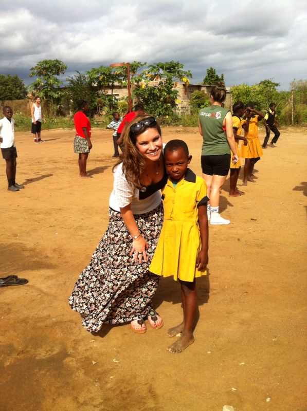 Today Laura & her BDC dreamteam turned suffering to smiles at danceaid's new feeding & support program for orphans!